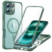 iPhone 16 Armor Tough Case (HaloLock) - Clear Green - thumbnail