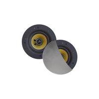 Aquasound Zumba zumba speakerset - 100w (0 - 75" tweeter) - mat chroom - rond 226 mm - diepte 81 mm - randloos - ipx4 spkzumba-c