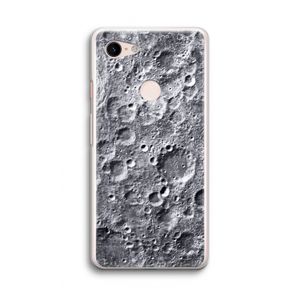 Maanlandschap: Google Pixel 3 Transparant Hoesje