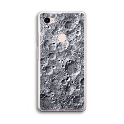 Maanlandschap: Google Pixel 3 Transparant Hoesje