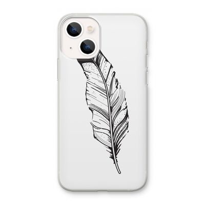 Pluim: iPhone 13 mini Transparant Hoesje
