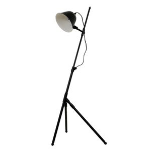 Vloerlamp Delta antiek zwart