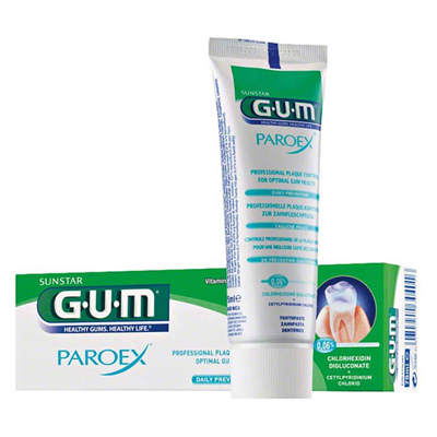 GUM GUM Paroex Tandpasta 0,06% Chloorhexidine - 75 ml