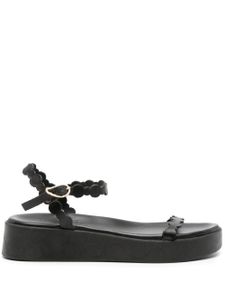 Ancient Greek Sandals sandales Toxo 40 mm en cuir - Noir