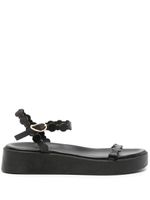 Ancient Greek Sandals sandales Toxo 40 mm en cuir - Noir - thumbnail