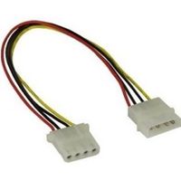 InLine 29650 0.3m Multi kleuren electriciteitssnoer