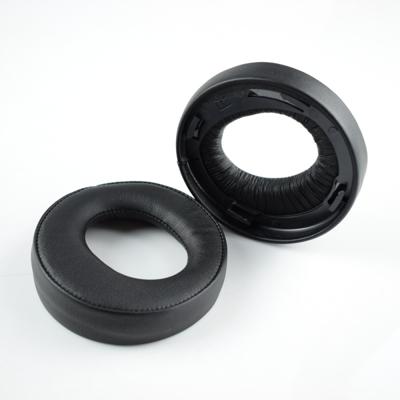 1 paar zachte Oorkap koptelefoon jas voor Sony PS4 Gold draadloze stereo headset (zwart)
