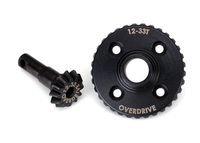 Ring gear, differential/ pinion gear, differential (overdrive, machined) (TRX-8287)