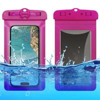 Universele waterdichte hoes met dubbele sluiting - 6.5, IPX8 - Hot Pink - thumbnail