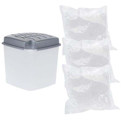 Ultra Clean Vochtopnemer - 1 Liter - met 3x vulling 350 gram Ultra Clean Vochtopnemer - 1 Liter - met 3x vulling 350 gram