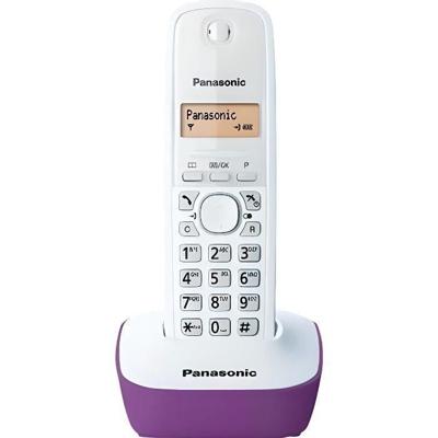 Panasonic KX-TG1611FRF Solo Draadloos antwoordapparaat Wit Paars