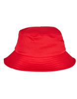 Flexfit FX5003KH Kids´ Flexfit Cotton Twill Bucket Hat - Red - One Size - thumbnail