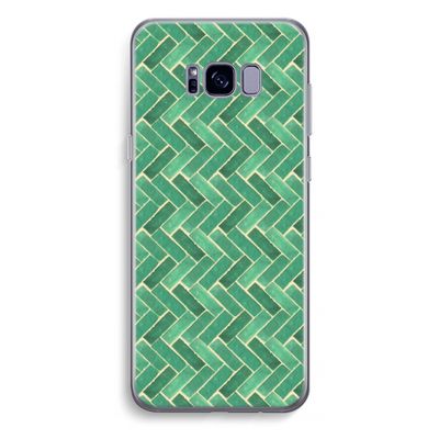 Moroccan tiles 2: Samsung Galaxy S8 Plus Transparant Hoesje