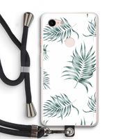 Simple leaves: Pixel 3 XL Transparant Hoesje met koord