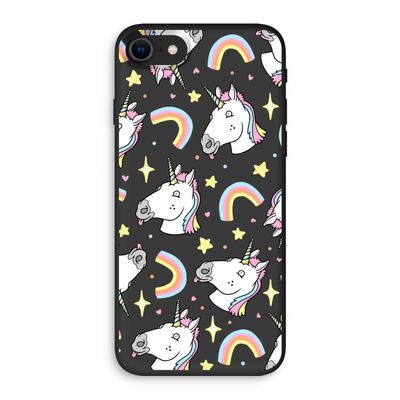Rainbow Unicorn: iPhone 7 Biologisch afbreekbaar hoesje