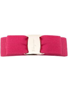 Ferragamo barrette à détail de nœud - Rose