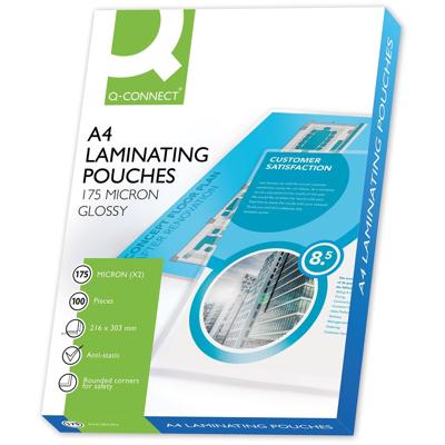 Q-CONNECT lamineeretui A4 2x 175 micron 100 stuks