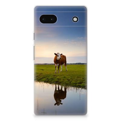 Google Pixel 6A | TPU Hoesje | Koe