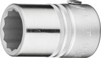 HAZET Dopsleutel 1000AZ-7/8 · 3/4 inch (20 mm) vierkant hol · Buitentwaalfkant profiel · SW 7/8?