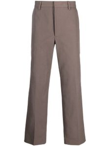 Acne Studios pantalon de costume à coupe droite - Marron