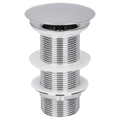 Differnz afvoerplug always open | L | chroom | 72mm