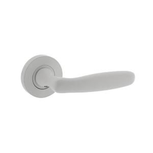 Intersteel DeurklinkBjorn rond rozet wit - 0027.169202