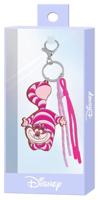 Alice in Wonderland Charm Keyring Cheshire Cat Smile