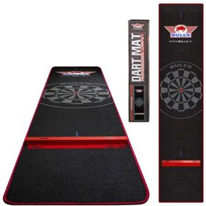 Bulls Carpet Dartmat 300x65 Rood Incl. Oche