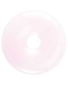 Ruben Robijn Donut 5cm roze kwarts (1 st)