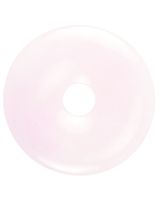 Ruben Robijn Donut 5cm roze kwarts (1 st)