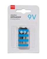 HEMA 9V Alkaline Extra Power Batterij
