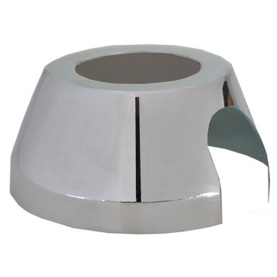 Riko Universeel rozet voor muurplaat 3/4" x 12 mm messing chroom