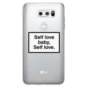 Self love: LG V30 Transparant Hoesje