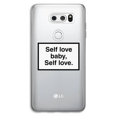 Self love: LG V30 Transparant Hoesje