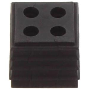 CONTA-CLIP KDS-DE 4X5 BK Afdichtingselement Thermoplastisch elastomeer Zwart 10 stuk(s)