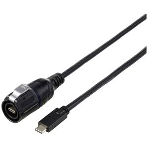TRU COMPONENTS TC-12770464 USB-C-adapter inclusief 1 m kabel 1 stuk(s)
