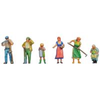 NOCH 44504 Z Boeren en boerinnen figuren Geverfd, Staand NOCH 44504 Z Boeren en boerinnen figuren Geverfd, Staand