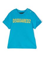 DSQUARED2 KIDS t-shirt en coton à logo imprimé - Bleu - thumbnail