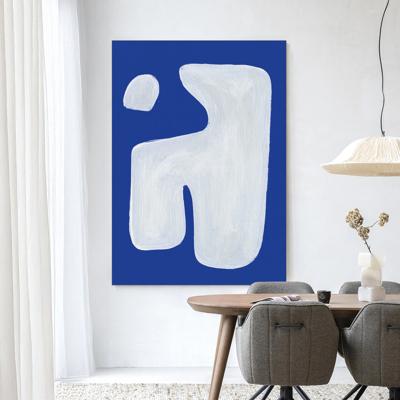 Urban Cotton Wandkleed 'Pacman' 110 x 145cm in Frame - black