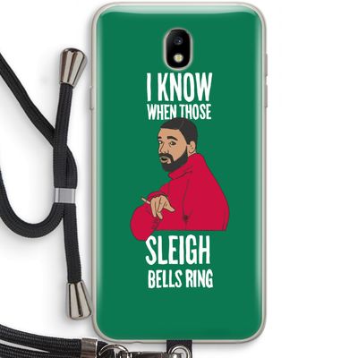 Sleigh Bells Ring: Samsung Galaxy J7 (2017) Transparant Hoesje met koord