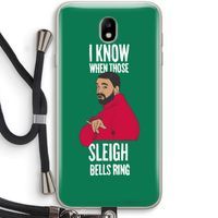 Sleigh Bells Ring: Samsung Galaxy J7 (2017) Transparant Hoesje met koord