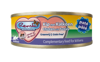 Renske vers paté kip met kalkoen natvoer kitten 70 gram