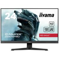 Iiyama G-MASTER Red Eagle G2470HSU-B6 Gaming monitor Energielabel E (A - G) 60.5 cm (23.8 inch) 1920 x 1080 Pixel 16:9 0.2 ms HDMI, DisplayPort, Hoofdtelefoon Iiyama G-MASTER Red Eagle G2470HSU-B6 Gaming monitor Energielabel E (A - G) 60.5 cm (23.8 inch) 1920 x 1080 Pixel 16:9 0.2 ms HDMI, DisplayPort, Hoofdtelefoon