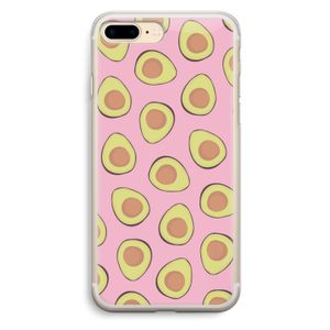 Dancing avocados: iPhone 7 Plus Transparant Hoesje