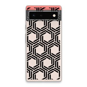 Geometrisch patroon: Google Pixel 6 Transparant Hoesje