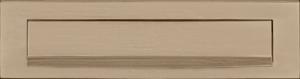 Buitenbriefplaat BASICS LB535 - PVD licht brons