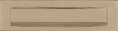 Formani Basics LB535 buitenbriefplaat - PVD licht brons