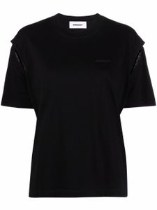 AMBUSH t-shirt à fentes - Noir