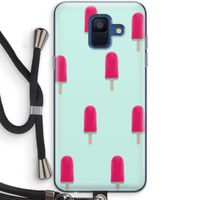 Waterijsje: Samsung Galaxy A6 (2018) Transparant Hoesje met koord