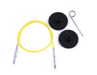 Knitpro Kabel met Connector Geel - 40 cm